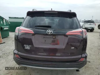 2018 Toyota RAV4 SE with VIN 2T3NFREV8JW444933, listed as a Copart auction lot 55832085 with 75,445 mi miles and Salvage title. Bid and sale history available at DreamBid. Image 6.
