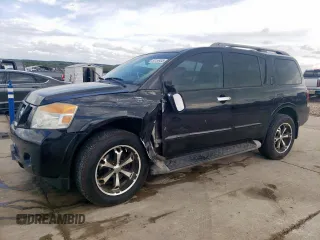 2008 Nissan Armada SE z VIN 5N1AA08D18N610413, wystawiony jako Copart lot #50156435 z przebiegiem 94 701 mil mil oraz Szkoda całkowita • Salvage title. Historia ofert i sprzedaży dostępna na DreamBid. Obrazek 1.