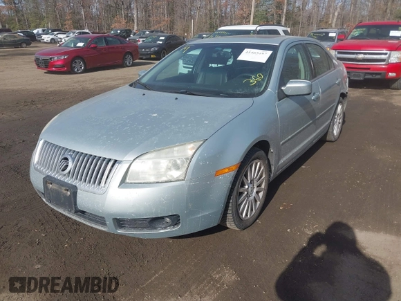 2006 Mercury Milan Premier with VIN 3MEFM08Z16R664686, listed as a IAAI auction lot 41465497 with 154,786 mi miles. Bid and sale history available at carsss.com. Image 2.