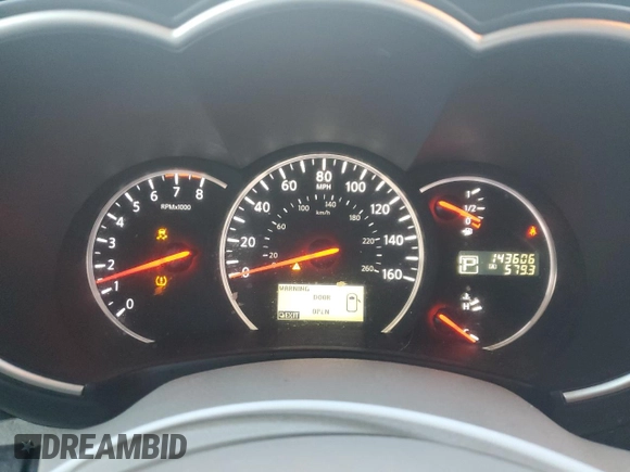 2015 Nissan Quest S with VIN JN8AE2KPXF9129979, listed as a Copart auction lot 37348774 with 143,606 mi miles. Bid and sale history available at carsss.com. Image 9.