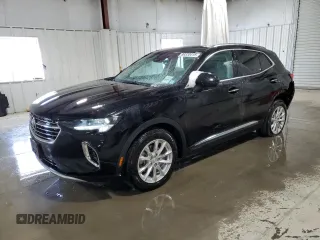 2021 Buick Envision Preferred with VIN LRBFZMR49MD086080, listed as a Copart auction lot 89330415 with 34,431 mi miles and Salvage Title. Bid and sale history available at carsss.com. Image 1.