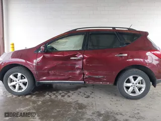 2010 Nissan Murano SL with VIN JN8AZ1MW3AW101440, listed as a IAAI auction lot 41703253 with 183,137 mi miles. Bid and sale history available at carsss.com. Image 15.
