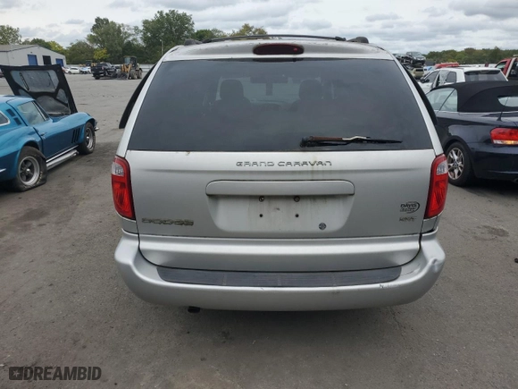 2007 Dodge Grand Caravan SXT with VIN 2D4GP44L77R132472, listed as a Copart auction lot 73310004 with 95,805 mi miles and Clean Title. Bid and sale history available at carsss.com. Image 6.