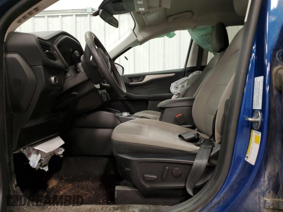 2022 Ford Escape SE with VIN 1FMCU9G63NUA36258, listed as a Copart auction lot 43872795 with 37,054 mi miles and Salvage Title. Bid and sale history available at carsss.com. Image 7.