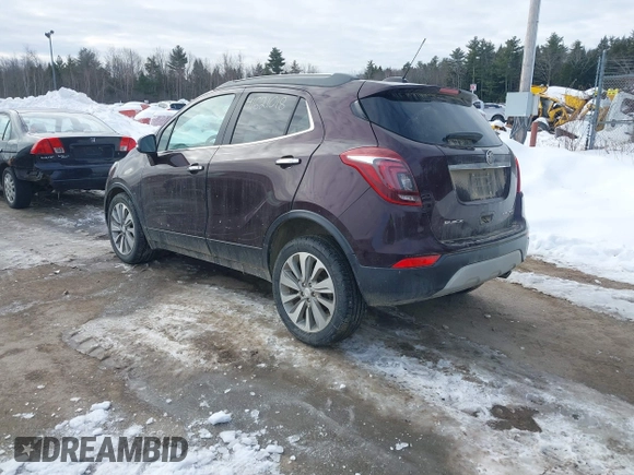 2017 Buick Encore Preferred with VIN KL4CJESBXHB086398, listed as a IAAI auction lot 41621018 with 93,206 mi miles and . Bid and sale history available at carsss.com. Image 3.