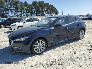 2017 Mazda 3 Grand Touring z VIN JM1BN1M3XH1117241, wystawiony jako Copart lot #53499295 z przebiegiem 63 886 mil mil oraz Szkoda całkowita • Salvage title. Historia ofert i sprzedaży dostępna na DreamBid. Obrazek 1.