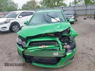 2015 Chevrolet Sonic LT with VIN 1G1JC5SB8F4168860, listed as a IAAI auction lot 42163278 with 102,855 mi miles and . Bid and sale history available at DreamBid. Image 12.