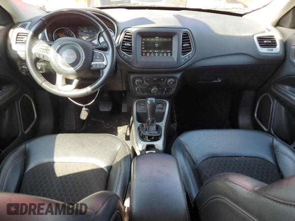2021 Jeep Compass Altitude with VIN 3C4NJCBB5MT505916, listed as a Copart auction lot 55589895 with 162,239 mi miles and Clean title. Bid and sale history available at DreamBid. Image 8.