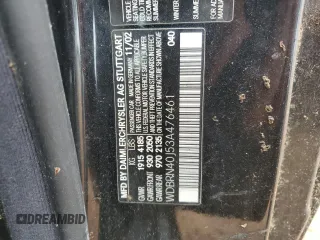 2003 Mercedes-Benz C 230 Kompressor with VIN WDBRN40J53A476461, listed as a Copart auction lot 61153574 with Not provided miles and Salvage title. Bid and sale history available at DreamBid. Image 12.