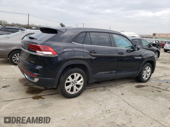 2020 Volkswagen Atlas S z VIN 1V2GC2CA4LC203853, wystawiony jako Copart lot #50137434 z przebiegiem 16 631 mil mil oraz . Historia ofert i sprzedaży dostępna na DreamBid. Obrazek 3.