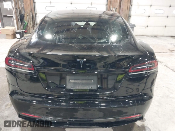 2022 Tesla Model S with VIN 5YJSA1E58NF478403, listed as a IAAI auction lot 41533099 with 42,779 mi miles and . Bid and sale history available at DreamBid. Image 16.