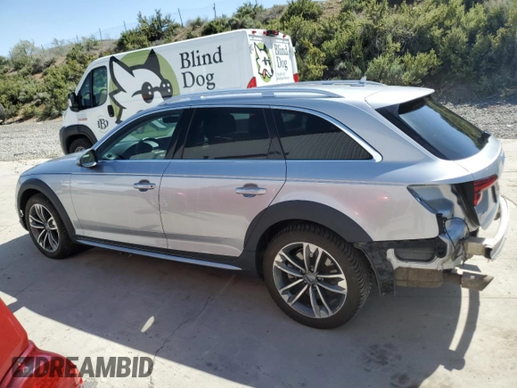 2019 Audi allroad A4 Premium with VIN WA17NAF44KA109911, listed as a Copart auction lot 55655124 with 44,511 mi miles and Salvage Title. Bid and sale history available at DreamBid. Image 2.