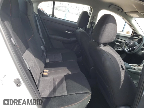2025 Nissan Sentra SR with VIN 3N1AB8DV9SY262386, listed as a Copart auction lot 54690255 with Not provided miles and Salvage title. Bid and sale history available at DreamBid. Image 10.