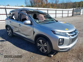 2021 Mitsubishi Outlander Sport SE with VIN JA4APVAU5MU012846, listed as a IAAI auction lot 41055582 with 1 mi miles. Bid and sale history available at carsss.com. Image 1.