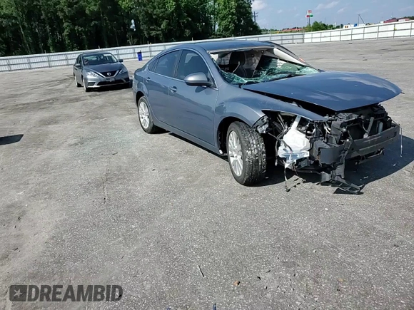 2010 Mazda 6 i Touring with VIN 1YVHZ8CH4A5M28239, listed as a Copart auction lot 59686515 with Not provided miles and Salvage title. Bid and sale history available at DreamBid. Image 12.