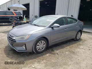 2019 Hyundai Elantra SE with VIN KMHD74LF6KU833555, listed as a Copart auction lot 53786815 with 56,501 mi miles and Salvage Title. Bid and sale history available at DreamBid. Image 1.