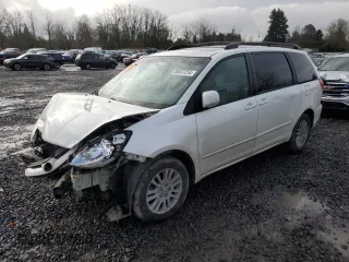 2009 Toyota Sienna XLE with VIN 5TDBK22C49S025578, listed as a Copart auction lot 86537254 with Not Provided miles and Salvage Title. Bid and sale history available at carsss.com. Image 1.