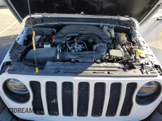 2021 Jeep Wrangler Unlimited Sport Altitude with VIN 1C4HJXDG2MW507355, listed as a Copart auction lot 45525405 with 22,511 mi miles and Salvage Title. Bid and sale history available at carsss.com. Image 13.