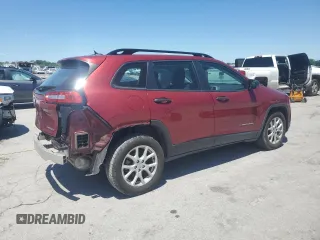 2015 Jeep Cherokee Sport с VIN 1C4PJLABXFW656788, выставлен на аукционе Copart как лот 58090415 с пробегом 120 473 миль миль и Чистый • Clean title. История ставок и продаж доступна на DreamBid. Изображение 3.