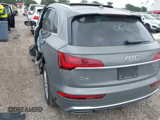 2023 Audi Q5 S line Premium with VIN WA1GAAFY3P2043285, listed as a IAAI auction lot 42414217 with 41,394 mi miles and . Bid and sale history available at DreamBid. Image 3.