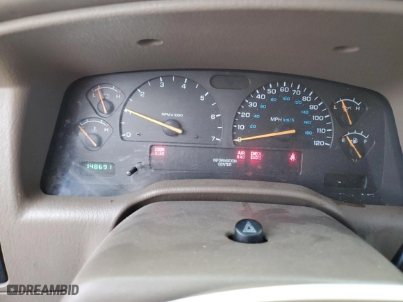 2001 Dodge Durango with VIN 1B4HS28N41F550595, listed as a Copart auction lot 79767424 with 148,691 mi miles and Salvage Title. Bid and sale history available at carsss.com. Image 9.