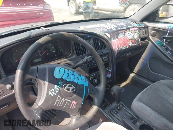2005 Hyundai Elantra GLS with VIN KMHDN46D15U111432, listed as a IAAI auction lot 42408543 with 198,013 mi miles and . Bid and sale history available at DreamBid. Image 12.