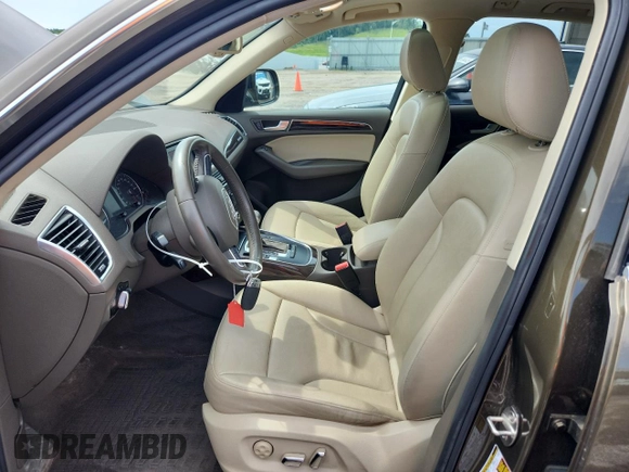 2014 Audi Q5 Premium Plus with VIN WA1LFAFP1EA026298, listed as a Copart auction lot 61729075 with 124,165 mi miles and Non repairable. Bid and sale history available at DreamBid. Image 7.