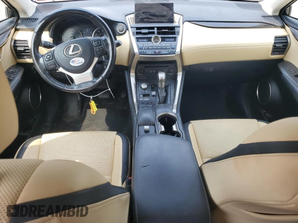 2016 Lexus NX 200t with VIN JTJBARBZ0G2062547, listed as a Copart auction lot 60792685 with 82,407 mi miles and Salvage title. Bid and sale history available at DreamBid. Image 8.