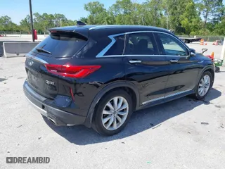 2019 Infiniti QX50 ESSENTIAL with VIN 3PCAJ5M12KF122087, listed as a IAAI auction lot 41790887 with 120,621 mi miles. Bid and sale history available at carsss.com. Image 4.