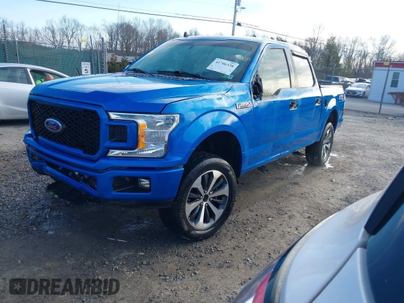 2020 Ford F-150 XL with VIN 1FTEW1E50LFB51775, listed as a IAAI auction lot 41706338 with 35,500 mi miles and . Bid and sale history available at DreamBid. Image 21.