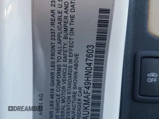 2017 Audi A4 Season of Audi ultra Premium with VIN WAUKMAF49HN047603, listed as a Copart auction lot 50224185 with 48,112 mi miles and Salvage Title. Bid and sale history available at carsss.com. Image 13.