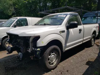 2018 Ford F-150 XL with VIN 1FTMF1EB7JKD76944, listed as a Copart auction lot 59559195 with 133,460 mi miles and Salvage title. Bid and sale history available at DreamBid. Image 1.