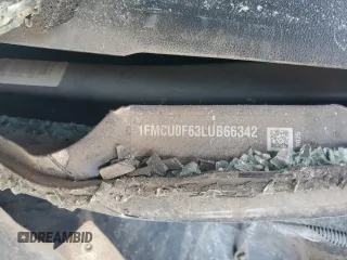 2020 Ford Escape S с VIN 1FMCU0F63LUB66342, выставлен на аукционе Copart как лот 83785924 с пробегом Не указан миль и Списание • Salvage title. История ставок и продаж доступна на DreamBid. Изображение 13.