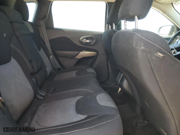 2018 Jeep Cherokee Latitude with VIN 1C4PJLCX4JD621239, listed as a Copart auction lot 49389275 with 180,542 mi miles and Salvage Title. Bid and sale history available at carsss.com. Image 11.