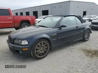 2003 BMW 3 Series M3 with VIN WBSBR93463PK04128, listed as a Copart auction lot 44307215 with 145,463 mi miles and Salvage Title. Bid and sale history available at carsss.com. Image 1.