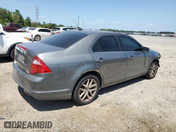 2012 Ford Fusion SEL with VIN 3FAHP0JAXCR279876, listed as a Copart auction lot 54004525 with 125,838 mi miles and Salvage title. Bid and sale history available at DreamBid. Image 3.