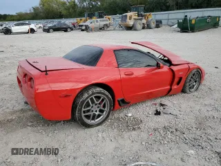 2002 Chevrolet Corvette Z06 with VIN 1G1YY12S525105616, listed as a Copart auction lot 70928164 with 72,381 mi miles and Non Repairable. Bid and sale history available at carsss.com. Image 3.