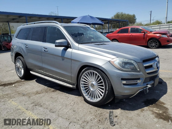 2014 Mercedes-Benz GL 450 z VIN 4JGDF7CE5EA314515, wystawiony jako Copart lot #59105505 z przebiegiem 188 706 mil mil oraz Szkoda całkowita • Salvage title. Historia ofert i sprzedaży dostępna na DreamBid. Obrazek 4.