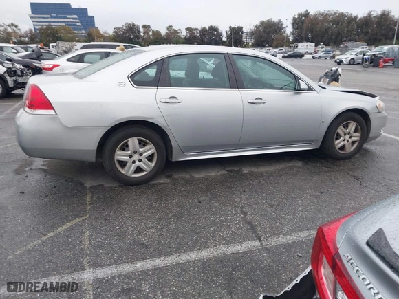 2009 Chevrolet Impala LS with VIN 2G1WB57K991140261, listed as a IAAI auction lot 41738215 with 95,611 mi miles. Bid and sale history available at carsss.com. Image 13.