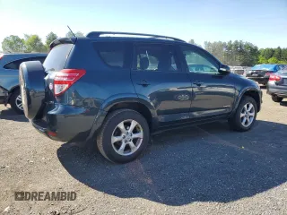 2010 Toyota RAV4 Limited with VIN 2T3DK4DVXAW032542, listed as a Copart auction lot 57050155 with 222,297 mi miles and Salvage title. Bid and sale history available at DreamBid. Image 3.