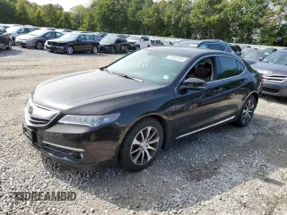 2015 Acura TLX Tech with VIN 19UUB1F59FA001849, listed as a Copart auction lot 69981883 with 59,992 mi miles. Bid and sale history available at carsss.com. Image 1.