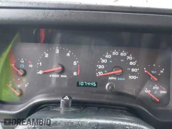 2004 Jeep Wrangler Sport with VIN 1J4FA49S64P794559, listed as a IAAI auction lot 41644201 with 107,445 mi miles. Bid and sale history available at carsss.com. Image 7.