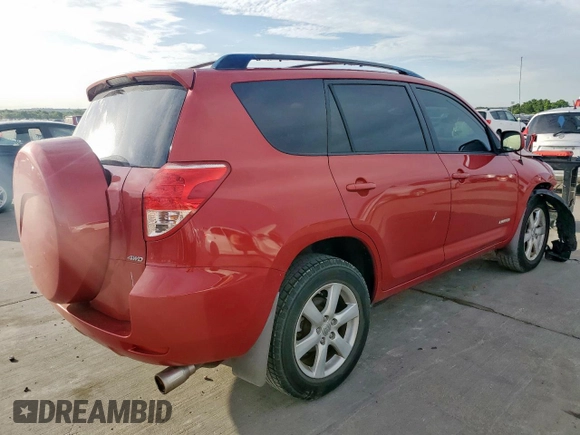 2008 Toyota RAV4 Limited with VIN JTMBK31V885067457, listed as a Copart auction lot 62215065 with 88,635 mi miles and Salvage title. Bid and sale history available at DreamBid. Image 3.