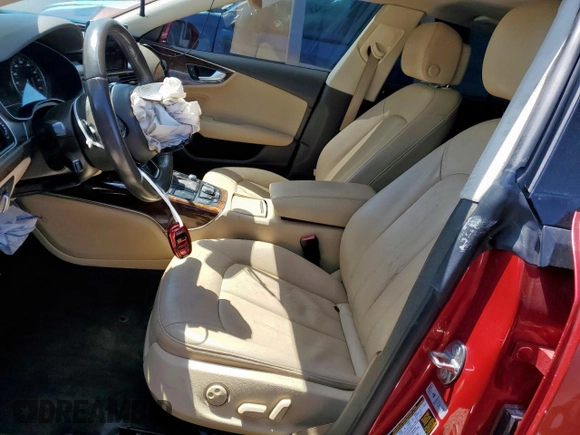 2014 Audi A7 Premium Plus с VIN WAUWGAFC5EN124317, выставлен на аукционе Copart как лот 51854865 с пробегом 112 345 миль миль и Списание • Salvage title. История ставок и продаж доступна на DreamBid. Изображение 7.