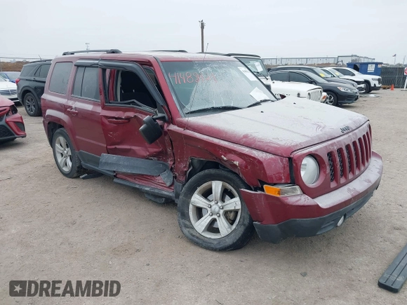 2014 Jeep Patriot Sport with VIN 1C4NJPBA7ED714984, listed as a IAAI auction lot 41488121 with 60,746 mi miles. Bid and sale history available at carsss.com. Image 1.
