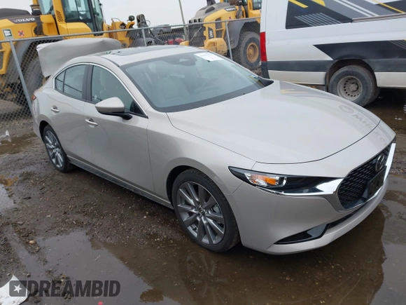 2025 Mazda 3 S Preferred with VIN JM1BPACM6S1768801, listed as a IAAI auction lot 41417279 with 1,273 mi miles and . Bid and sale history available at DreamBid. Image 1.