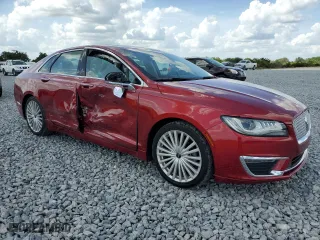 2017 Lincoln MKZ Reserve with VIN 3LN6L5F97HR624664, listed as a Copart auction lot 51876765 with 81,285 mi miles and Salvage Title. Bid and sale history available at carsss.com. Image 4.