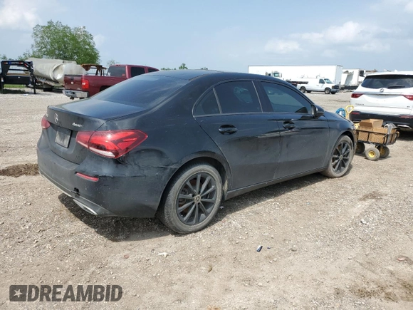 2019 Mercedes-Benz A 220 with VIN WDD3G4FB6KW022616, listed as a Copart auction lot 51286275 with Not Provided miles and Clean Title. Bid and sale history available at DreamBid. Image 3.