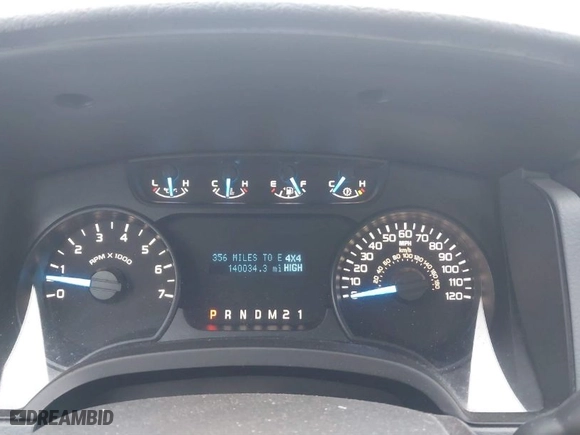 2014 Ford F-150 XL with VIN 1FTMF1EM2EKE86744, listed as a IAAI auction lot 41342171 with 140,034 mi miles. Bid and sale history available at carsss.com. Image 7.