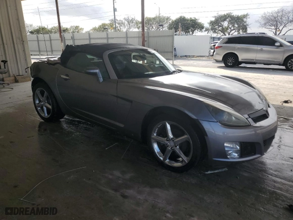 2009 Saturn Sky Red Line with VIN 1G8MG35XX9Y100409, listed as a Copart auction lot 44640615 with NaN miles and Salvage Title. Bid and sale history available at carsss.com. Image 4.